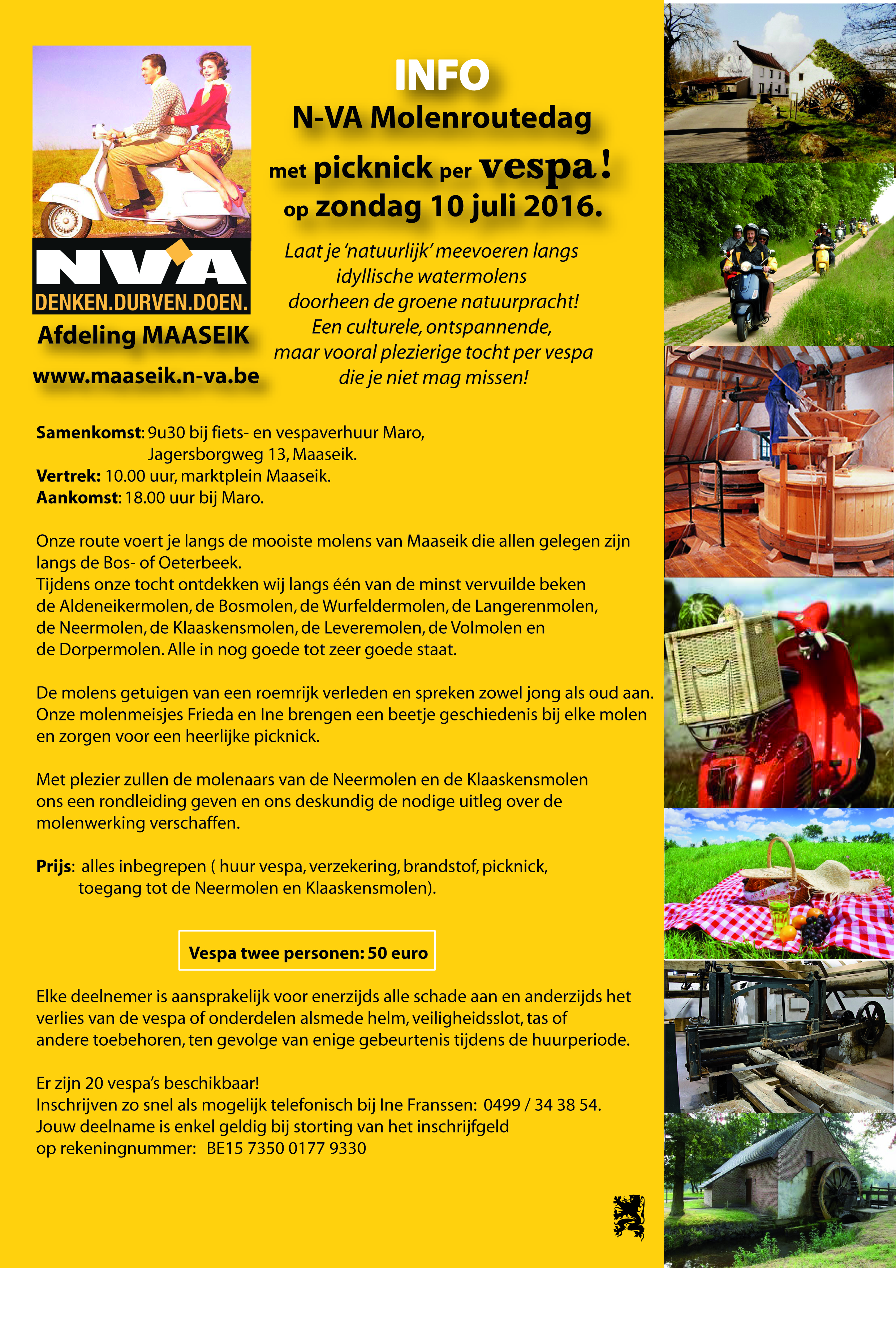 Informatieposter molenroute 